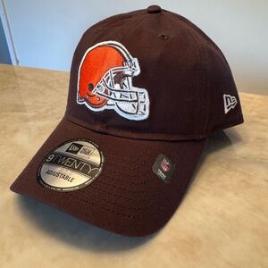 New Era Cleveland Browns NFL 9Twenty Adjustable Strapback Hat Cap Brown